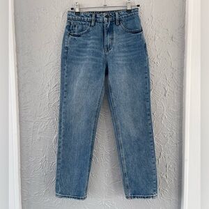 Alexander Wang Full Pegged Leg High Rise Jeans Size 26